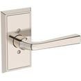 thumbnail image 6 of Baldwin Fd.Kin.R.Hfr Kingvale Non-Turning Two-Sided Dummy Door Lever Set - Brass, 6 of 7