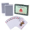 Waterproof Plastic Playing Cards with Plastic Boxes - 2 Decks of Cards by LotFancy, Poker Size Standard Index