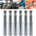 thumbnail image 3 of Magnetic 1/4 Inch Hex Shank Drill Bit Extension Holder, Quick Change Socket Adapter Connecting Rod for Electric Screwdrivers,Impact Driver Socket Adapter for 1/4 3/8 Impact Driver, 3 of 8