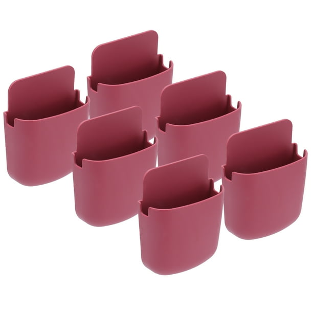 Organizador de pared juego de 6 soportes para teléfono con control remoto para montaje en pared Jadeshay