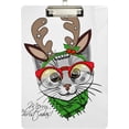 thumbnail image 2 of FMSHPON Cat Christmas Clipboard Hardboard Wood Nursing Clip Board and Pull for Standard A4 Letter 13x9 inches, 2 of 7
