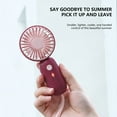 thumbnail image 3 of UttpKLBx Night Light Fan for Bedroom Rechargeable Fan Portable Air Cooler Mini Usb Rechargeable Portable Fan, Home Offices And Bedrooms (Red), 3 of 3
