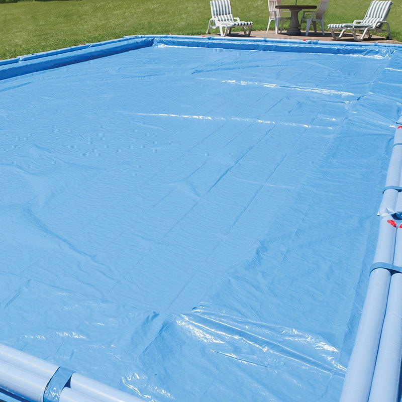 12 x 24 Foot Rectangle Ultimate In Ground Pool Winter 