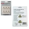 thumbnail image 3 of 2Pc Grounded Wall Outlet Tap AC 125V Power Adapter Electrical 6 Way Plug Charger, 3 of 4