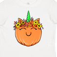 thumbnail image 4 of Inktastic Pumpkin Unicorn for Halloween and Thanksgiving Boys or Girls Toddler T-Shirt, 4 of 5