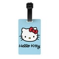 thumbnail image 1 of Custom Hello Kitty Sanrio Luggage Tag Custom Baggage Tags Privacy Cover Name ID Card, 1 of 1