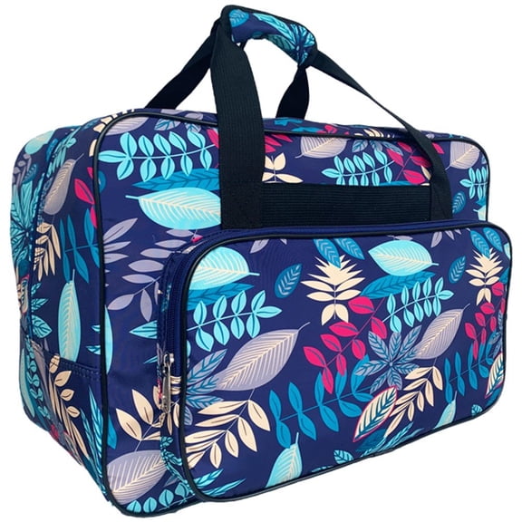 Hzzsbu Sewing Machine Carrying Case Universal Sewing Machine Tote Bag with Front Pocket Portable Storage Bag for Sewing Machine and Accessories