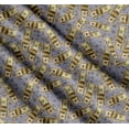 thumbnail image 3 of Soimoi Cotton Cambric Fabric Dollar Currency Note & Leaves Printed Fabric 1 Yard 56 Inch Wide, 3 of 7