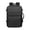 Black, variant on Travel Backpack for Women Men, Carry On Backpack with USB Charging Port, TSA 15.6inch Laptop Backpack Flight Approved for Weekender Business Hiking (Black)