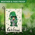thumbnail image 6 of St Patricks Day Garden Flag Double Sided, Green Gnome Shamrocks Clover St.Patrick’s Day Garden Flag Yard Flag for Holiday Outdoor Decoration 12x18 Inch, 6 of 6