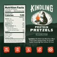 thumbnail image 2 of Protein Pretzels - Dill Pickle | Protein-Packed Snack Size Bags | Kosher | 8g Protein Per Serving | Only 1-2g of Total Sugar | No Artificial Flavors, Soy-Free | Lunches, Office Snacks, & On-, 2 of 5