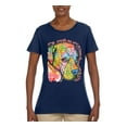 thumbnail image 3 of Neon Lab Dog Lover Shirt | Labrador Dogs Speak To Those Who Listen | Dean Russo Art Animal Lover Womens T-Shirt, Navy, 3X-Large, 3 of 6