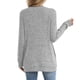 thumbnail image 5 of Neewe Womens Classic Plain Long Sleeve Tops Fall Winter Pullover T Shirts Round Neck Casual Fashion Basic Sweatershirt with Pocket, 5 of 7
