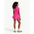 thumbnail image 4 of Justice Girls Mesh Hem Tulip Short Set, Sizes XS - XLP, 4 of 9