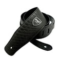 thumbnail image 1 of Leather Guitar Strap - Fits Acoustic, Electric, and Guitars, Adjustable to Any Player, 1 of 5