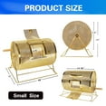 thumbnail image 4 of GSE Raffle Drum, Professional Brass Raffle Ticket Spinning Drum with Large Capacity Holds 2500 Tickets (Available in Small, Medium, Large & X-Large (Small), 4 of 10