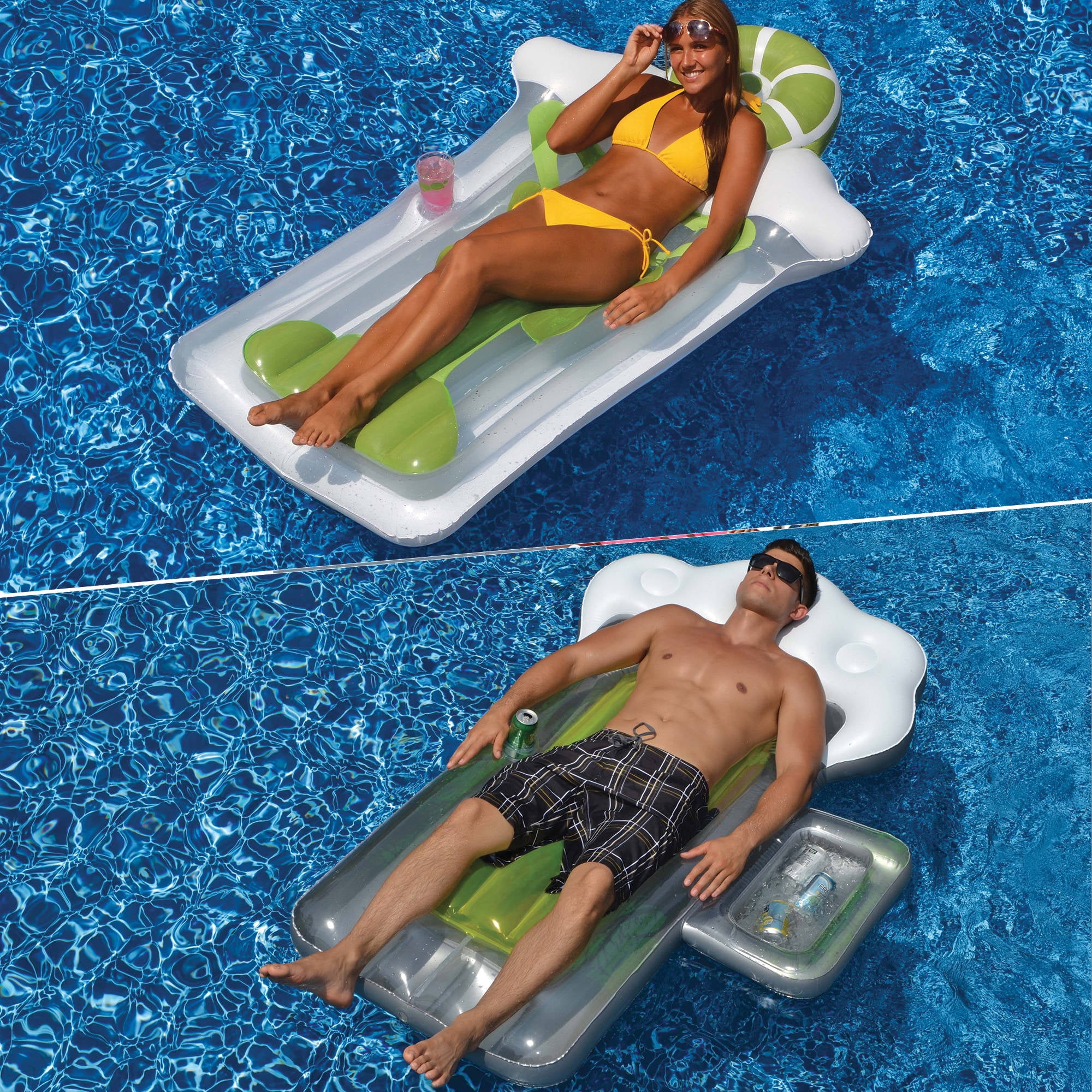 Swimline Swimming Pool Pond Giant Inflatable Beer Mug Float For Adults 