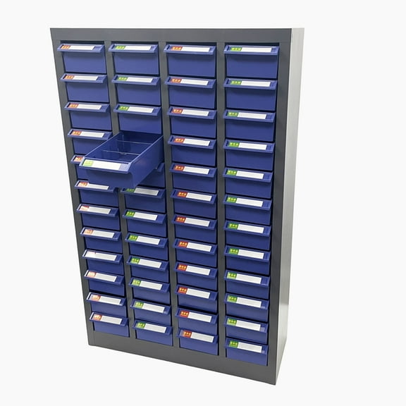INTSUPERMAI 48 Drawers Parts Cabinet Component Storage Cabinet