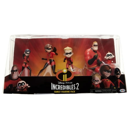 Incredibles 2 family 5 piece family figure set (Best Family Guy Characters)