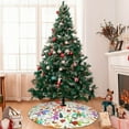 thumbnail image 2 of Cute Dinosaur Tree Skirt Xmas Tree Mat Christmas Tree Ornaments Decorations Holiday Party Indoor Outdoor 48", 2 of 5