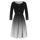 thumbnail image 5 of Vestidos Para Mujer Vestido Floral Trendy Slim Fit Cómodo Botón Con Cuello en V Vestido Informal Estampado Odeerbi ODB185551, 5 of 6