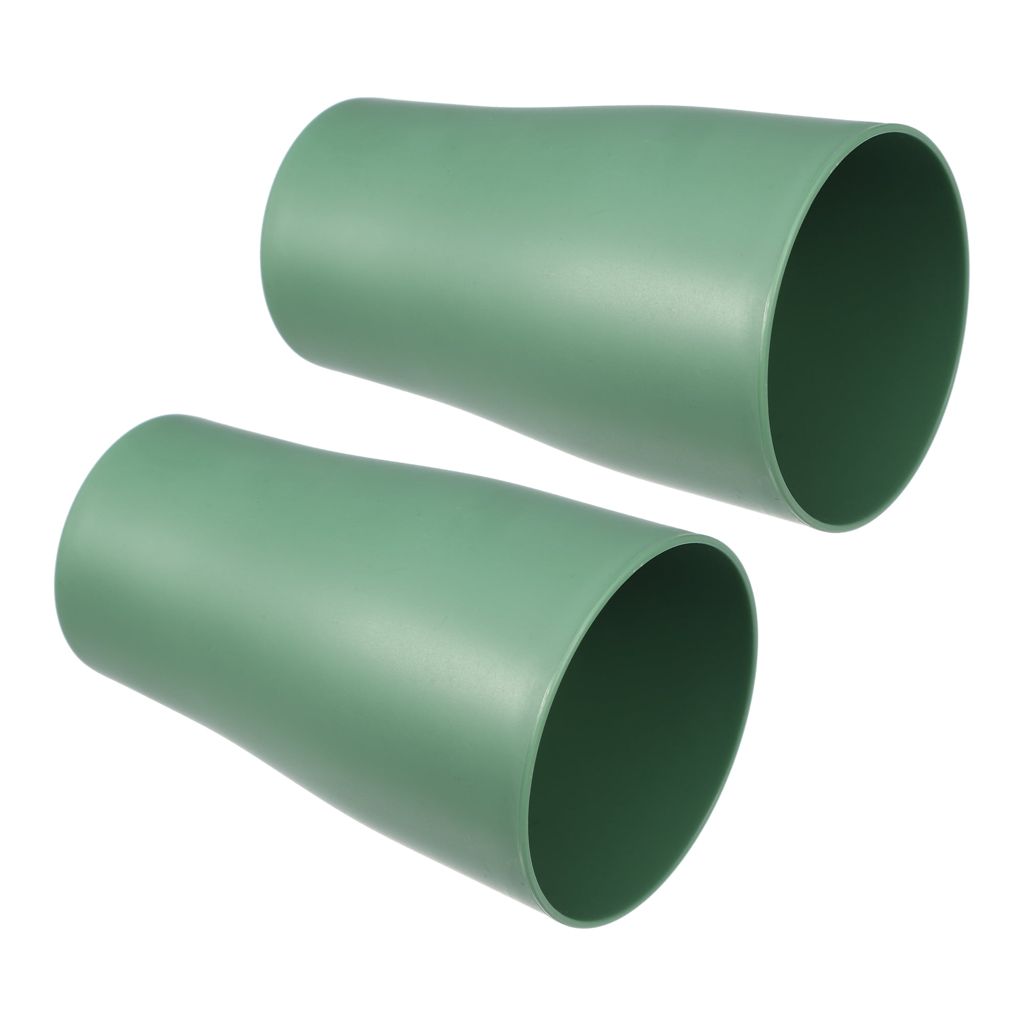 Unique Bargains 2pcs Bathroom Toothbrush Tumblers PP Cups for Bathroom 4.92''x3.03'' Green