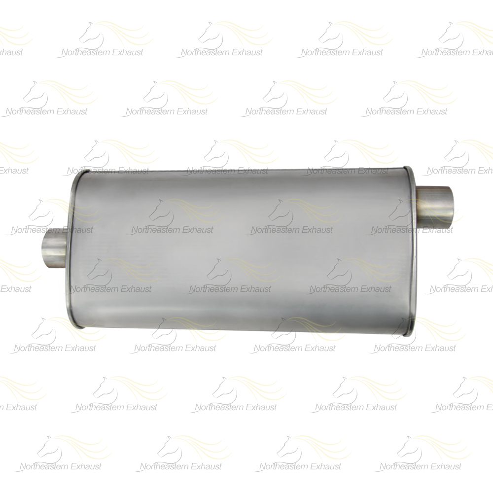 Northeastern Exhaust Stainless Steel Exhaust Muffler Fits 2007–2014 & 2015–2020 Chevy Suburban 1500 5.3L Direct Fit