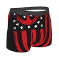 thumbnail image 2 of KLL Nautical American Flag Men's Cotton Boxer Briefs Underwear-Medium, 2 of 8