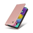 thumbnail image 5 of Wallet Case for Samsung Galaxy A53 5G, Business Style PU Leather Magnetic Adsorption Flip Folio Cover with Kickstand Card Slots Cash Holder Soft Silicone Shockproof Protective Case,Rosegold, 5 of 8