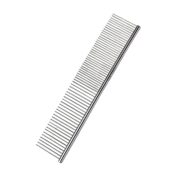 Grooming Pro Metal Comb for —Efficient Detangling Tool for Long-Haired Dogs and Cats Knots with Precision