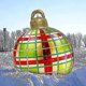thumbnail image 2 of Bola adornada inflable gigante del Pvc de la Navidad, decoraciones de la Navidad, 2 of 3