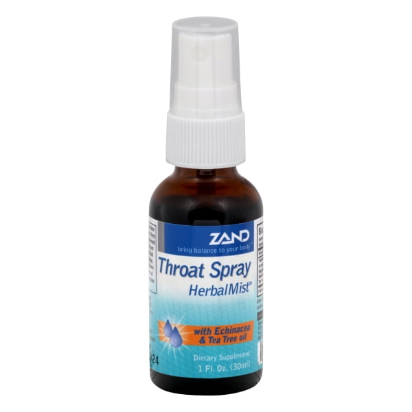 Zand HerbalMist Throat Spray Peppermint Soothing Herbal Formula