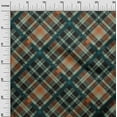 thumbnail image 2 of oneOone Cotton Poplin Fabric Tartan Check Printed Craft Fabric BTY 56 Inch Wide, 2 of 4