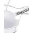 thumbnail image 2 of Victoria's Secret Bombshell Add 2 Cups Size Shine Strap Bikini Swim Top Rhinestone Logo White Size 34D NWT, 2 of 3