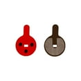 thumbnail image 1 of Youkk 1/2/3/5 10a Set Of 2 Metal Easy To Install Disc Brake Pad For Enhanced Safety Precise Fit Brake Pads JY-07D 1 Pc, 1 of 6