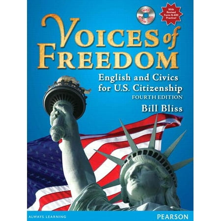 Voices of Freedom : English and Civics for U.S. Citizenship (with Audio (Best English Voice Actors)
