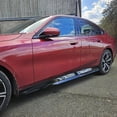 thumbnail image 3 of Ikon Motorsports 2PCS Side Skirts Extensions Rocker Panel for 2024-2026 BMW G60 5-Series Sedan W/M Sport Package M-Sport Style Gloss Black 51-19-5-A56, 3 of 3