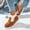 Brown, variant on Women's Slip On Short Boots Full Fleece Lined Suede Fluffy Fur Trim Round Toe Anti-Slip Flat Sole for Snowy Outdoor Cold Weather Walks, Snow Boots for Women Gray 6