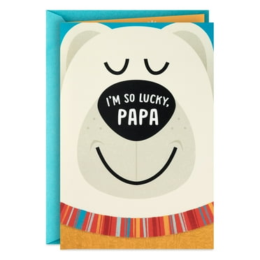 Hallmark Father's Day Card (Lucky to Love You, Papa)