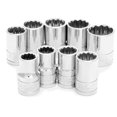 thumbnail image 2 of Juego de Dados Performance Tool W32800 de 9 Piezas con Accionamiento de 1/2" y 12 Puntas, 2 of 9