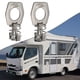 thumbnail image 4 of sweethay Cerradura de puerta de agua para caravana, 2 piezas, cerraduras de escotilla de entrada de acero inoxidable, piezas de repuesto de hebilla, Accesorios para vehículos recreativos sweethay VI018354-00B, 4 of 6