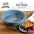 thumbnail image 5 of Thyme & Table Stoneware 9 Inch Pie Dish, Blue, 5 of 6