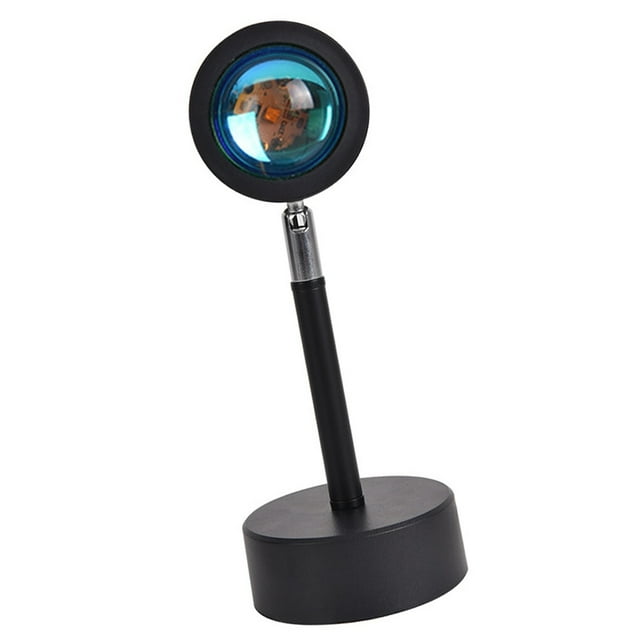 Lumière de Projection LED 5W Projecteur USB Lumière Réglable Projecteur USB Lumière USB Accessoire de Photographie Lampe d'Ambiance, Soleil