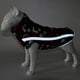 thumbnail image 3 of Abrigo reflectante impermeable y resistente al viento para perros, chaqueta de poliéster cálida para otoño e invierno, chaleco de invierno para perros medianos y grandes, grafiti rojo, 3 of 6