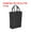 Black, variant on Unique Bargains Vertical Style Non-Woven Grocery Tote Bag Dark Green