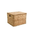 thumbnail image 2 of Eden Grace Set of 4 Hand-Woven Wicker Storage Trunks with Twisted Weave and Iron Frame, 2 of 7