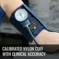 thumbnail image 3 of MABIS Precision Series Aneroid Sphygmomanometer Manual Blood Pressure Set with Calibratrated Nylon Cuff and Carrying Case, Adult, Latex Free, 3 of 5