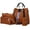 Brown, variant on Hobo Purse and Handbags for Women Ethnic Crossbody Bags Large Leather Shoulder Satchel Clutch Wallet Tote