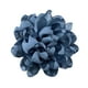 thumbnail image 2 of Broche de flores de camelia de satén, ramillete de flores, pinza para el cabello para banquetes y fiestas. azul oscuro, 2 of 9