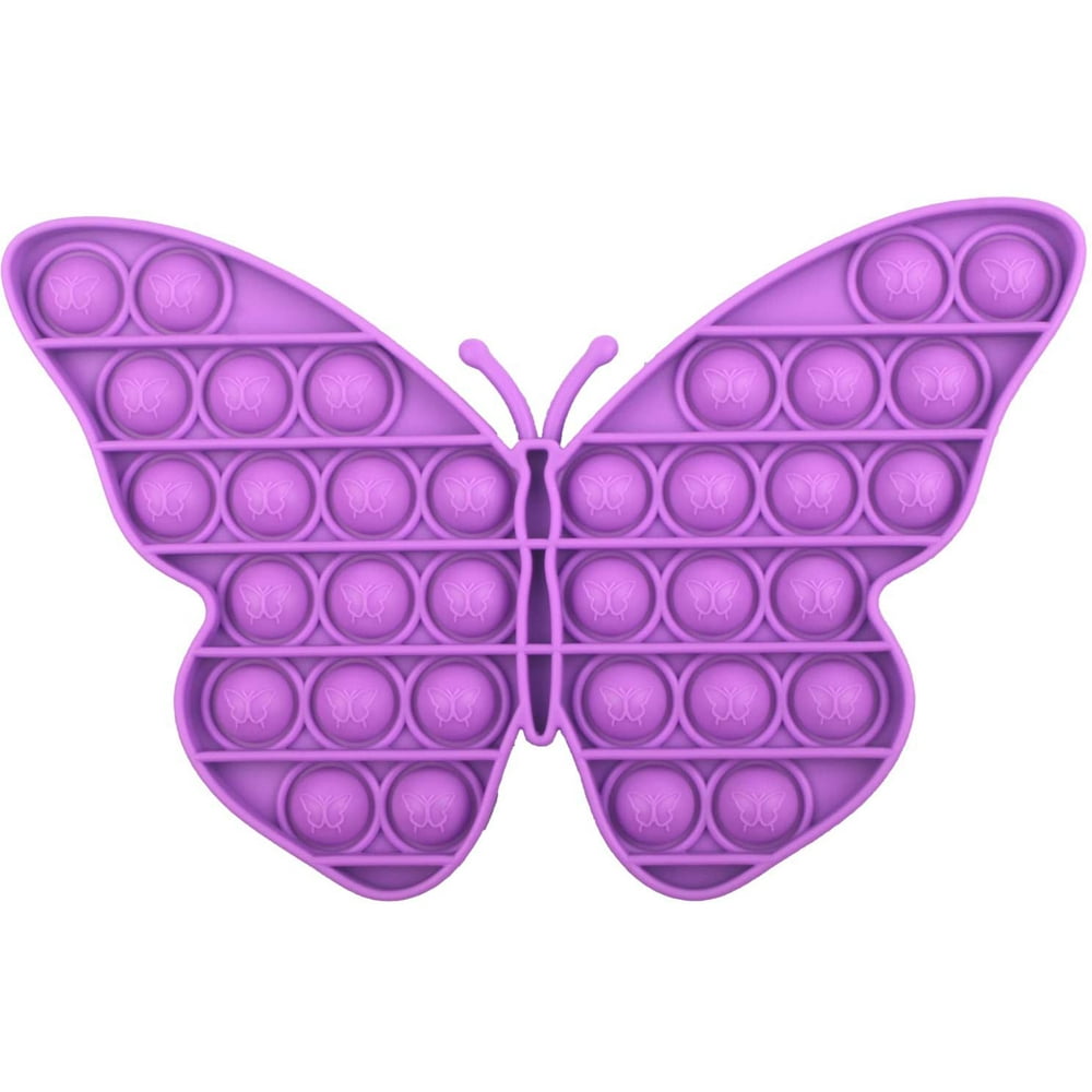 Sensory Anti-Stress Relief Toy Popit Game Gift for Kids Push Pop it Bubble Butterfly Fidget Toys